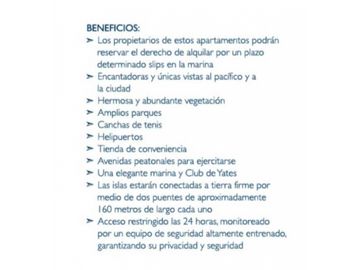 Venta de Apartamento en Ocean Reef Islands, Almar, Punta Pacífica