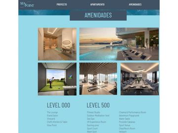 Apartamento en venta Sea Point, Punta paitilla, 320mts, $860,000.00