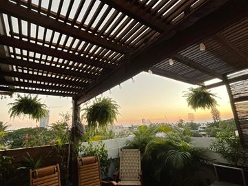Departamento en VENTA AMUEBLADO con roof garden y loft privado, en Boca del Rio Centro