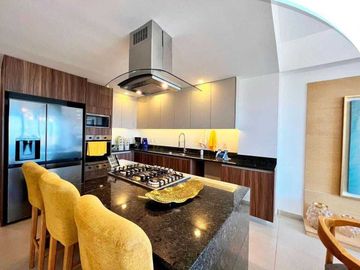 Departamento en venta en Puertarena Fase 4, Nuevo Vallarta,2 recamaras,amueblado