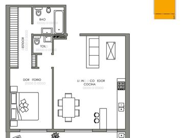 A estrenar, Edificio Los Fresnos, financiacion directa en pesos, amplia unidad 2 ambientes