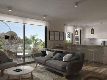 Lencke vende - Edificio Los Fresnos, amplio 2 ambientes c/balcon terraza y parrilla