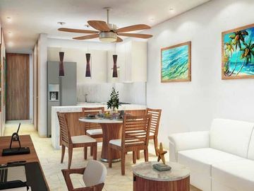 Estrena departamento frente a la playa.