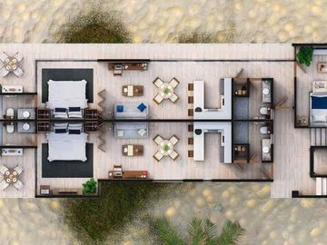 Estrena departamento frente a la playa.