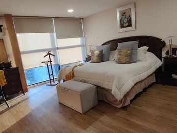 SE VENDE O SE RENTA (AMUEBLADO LA RENTA) ESPECTACULAR PENT HOUSE EN POLANCO (V)