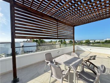 CASA DE PLAYA de LUJO en ZONA NORTE en Condominio Palma Real Cartagena