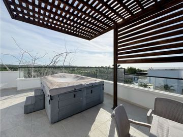 CASA DE PLAYA de LUJO en ZONA NORTE en Condominio Palma Real Cartagena