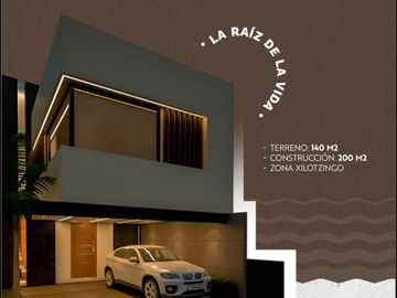 PREVENTA DE CASA EN XILOTZINGO A 8 MINUTOS DE CU BUAP 3 RECAMARAS, PUEBLA