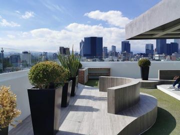 DEPARTAMENTO EN VENTA TIPO LOFT COL. ROMA ESTACIONAMIENTO INDEPENDIENTE