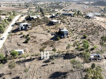2500 m2  CON CABAÑA EQUIPADA EN VALLE DE GUADALUPE