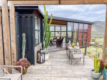 2500 m2  CON CABAÑA EQUIPADA EN VALLE DE GUADALUPE