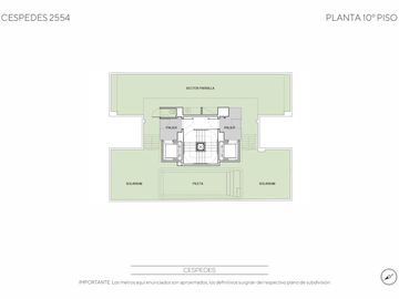 Venta Departamento de 2 Ambientes con Balcón Aterrazado, en Construcción en Colegiales