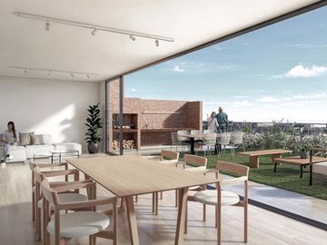 Venta Departamento de 2 Ambientes con Balcón Aterrazado, en Construcción en Colegiales