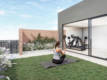Venta Departamento de 2 Ambientes con Balcón Aterrazado, en Construcción en Colegiales