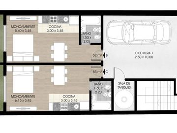 Departamento en Venta en Barrio Abasto, Rosario Monoambiente c/ Terraza Exclusiva