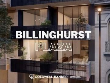 Venta Monoambiente con Balcon en Almagro- Billinghurst Plaza UF 702 Entrega 2026
