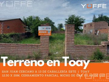 Terreno en calle San Juan, cercano a 13 de Caballería Este.
