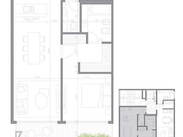 Venta Departamento 1 ambiente en  Arcos al 2000 - Belgrano