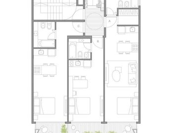 Venta Departamento 1 ambiente en  Arcos al 2000 - Belgrano