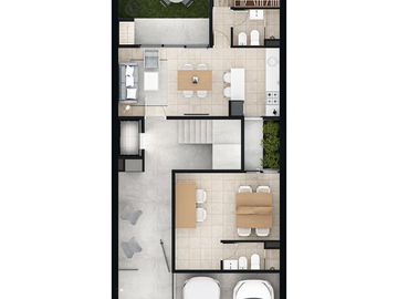 VENTA - Departamento 1 Dormitorio en Barrio Parque
