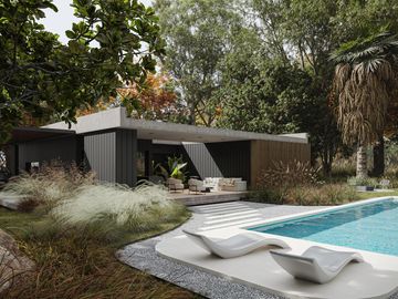 Casa en  venta 4 ambientes en el barrio Lagos de Canning  I. Estilo moderno