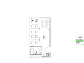 Departamento estudio - Balvanera