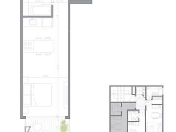 Venta Departamento Monoambiente en  Arcos al 2000 - Belgrano