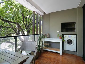 Venta Departamento,Villa Urquiza, 3 ambientes,cochera, baulera, parrilla propia, full amenities