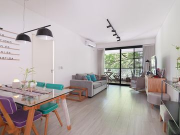 Venta Departamento,Villa Urquiza, 3 ambientes,cochera, baulera, parrilla propia, full amenities