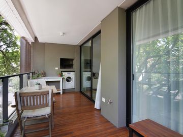 Venta Departamento,Villa Urquiza, 3 ambientes,cochera, baulera, parrilla propia, full amenities