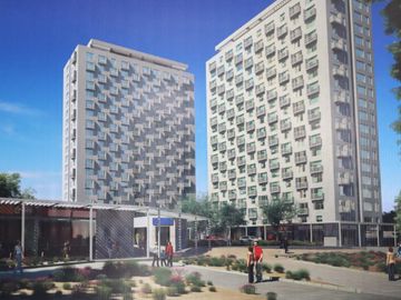 Reservado. Venta Departamento 1D1B + estacionamiento en Espacio Parque