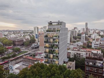 Monoambiente con gran balcón en Nuñez