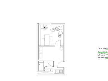 Departamento estudio - Balvanera