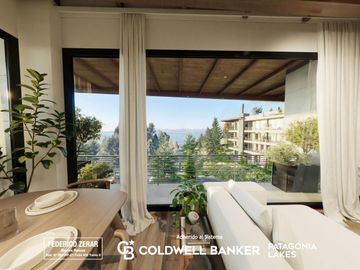 Venta Departamento Monoambiente vista al lago a 5 minutos del centro