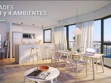 Departamento 4  Ambientes con Balcón al Frente - Barracas