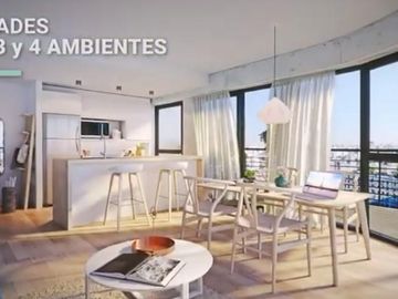 Departamento 4  Ambientes con Balcón al Frente - Barracas
