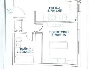 Departamento en venta 2 ambientes Ituzaingó a estrenar con a