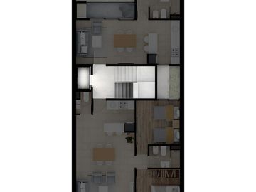 VENTA - Departamento 2 Dormitorios con Balcón en Barrio Parque