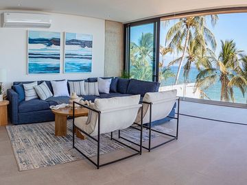 Departamento en venta 1rec + estudio|A PIE DE PLAYA BUCERIAS!!! AB