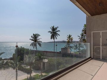 Departamento en venta 1rec + estudio|A PIE DE PLAYA BUCERIAS!!! AB