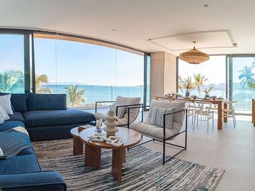 Departamento en venta 1rec + estudio|A PIE DE PLAYA BUCERIAS!!! AB