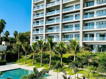 Departamento en venta 1rec + estudio|A PIE DE PLAYA BUCERIAS!!! AB
