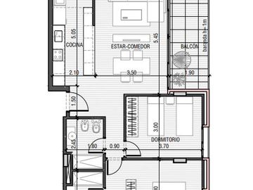 VENTA - Departamento 2 Dormitorios, Amenities - Apto Blanqueo - Frente Parque - Galinda, Funes