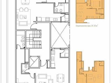 Departamento en venta Castelar Norte a estrenar semipiso 2 ambientes