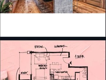Departamento un dormitorio, en venta diseño único, Nueva Córdoba