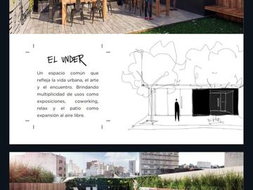 Departamento un dormitorio, en venta diseño único, Nueva Córdoba
