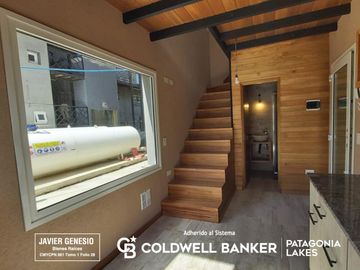 VENTA Departamento monoambiente c/entrepiso a estrenar, 42 m2 céntrico,  Villa La Angostura