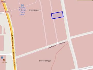 TERRENO EN VENTA EN CHACRAS DE LA JOSEFINA  VILLA GIARDINO