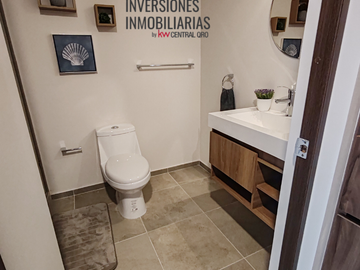 Venta departamento en planta baja o Nivel 1 Zakia, Querétaro