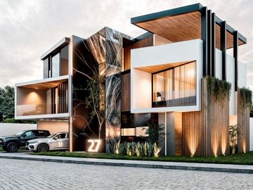VENTA DE CASA NUEVA CON RECAMARA EN PLANTA BAJA EN LOMAS DE ANGELOPOLIS
